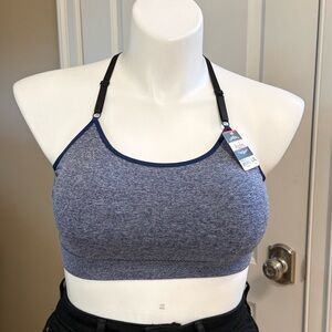 Angelina cross crossed sports bra